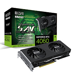 ELSA GeForce RTX 4060 S.A.C GD4060-8GERS