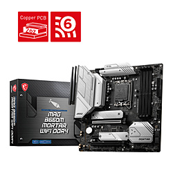 MSI マザーボード MAG B660M MORTAR WIFI DDR4 [MicroATX /LGA1700]