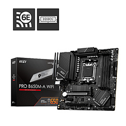 MSI マザーボード PRO B650M-A WIFI [MicroATX /Socket AM5]