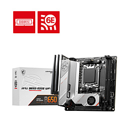 MSI マザーボード MPG B650I EDGE WIFI [MiniITX /Socket AM5]