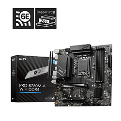 MSI マザーボード PRO B760M-A WIFI DDR4 [MicroATX]