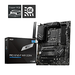 MSI マザーボード PRO B760-P WIFI DDR4 [ATX]