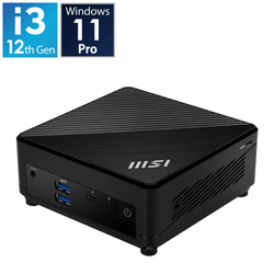 MSI Cubi 5 12M-247JP ミニPC [モニター無し /Windows11 Pro /intel Core i3 /メモリ:8GB /SSD:256GB /無し /2024年4月モデル]