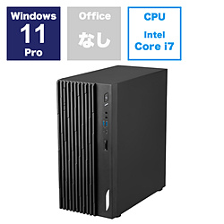 MSI デスクトップパソコン PRO DP180 14-264JP(UHD Graphics 770) [モニター無し /Windows11 Pro /intel Core i7 /メモリ:16GB /SSD:1TB /無し /2024年3月モデル]