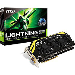 MSI NVIDIA GeForce GTX 680 ［PCI-Express 3.0 x16・2048MB］ N680GTX Lightning