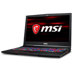 MSI GE63-8SE-016JP ゲーミングノートパソコン GE63 Raider [15.6型 /Windows10 Home /intel Core i7 /メモリ:16GB /HDD:1TB /SSD:256GB /Officeソフトなし /2019年2月モデル]