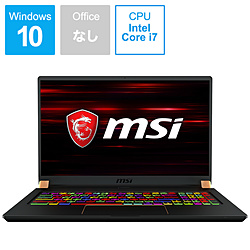 MSI GS75-9SG-400JP ゲーミングノートパソコン GS75 Stealth [17.3型 /Windows10 Home /intel Core i7 /メモリ:16GB /SSD:512GB /日本語版キーボード]