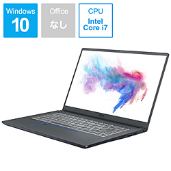 MSI ノートパソコン Prestigeシリーズ Prestige-15-A10SC-026JP [15.6型 /Windows10 Home /intel Core i7 /メモリ:16GB /SSD:512GB /無し /2019年10月モデル]