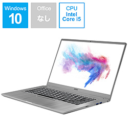 MSI Modern-15-A10RAS-062JP ゲーミングノートパソコン MODERN 15 スペースグレイ [15.6型 /Windows10 Home /intel Core i5 /メモリ:8GB /SSD:256GB /日本語版キーボード /2020年5月モデル]