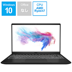 MSI ノートパソコン MODERN 14 オニキスブラック MODERN-14-B4MW-011JP [14.0型 /Windows10 Pro /AMD Ryzen 7 /メモリ:16GB /SSD:512GB /無し /2020年8月モデル]