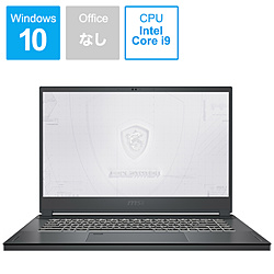 MSI WS66-10TM-248JP ゲーミングノートパソコン WS66 カーボングレイ [15.6型 /Windows10 Pro /intel Core i9 /メモリ:64GB /SSD:1TB /Officeソフトなし /2020年8月モデル]