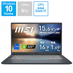 MSI ノートパソコン Prestige 15 A11 カーボングレイ Prestige-15-A11SCS-005JP [15.6型 /intel Core i7 /SSD:512GB /メモリ:16GB /2021年2月モデル]