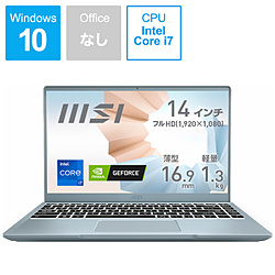 MSI ノートパソコン Modern 14 B11S ブルーストーン Modern-14-B11SB-030JP [14.0型 /intel Core i7 /SSD:512GB /メモリ:16GB /2020年11月モデル]