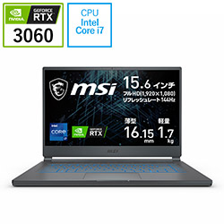 MSI Stealth-15M-A11UEK-211JP ゲーミングノートパソコン Stealth 15M A11 カーボングレイ
