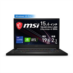 MSI GS66-11UG-1026JP ゲーミングノートパソコン GS66 Stealth 11U ブラック [15.6型 /Windows10 Pro /intel Core i9 /メモリ:16GB /SSD:1TB /日本語版キーボード /2021年6月モデル]