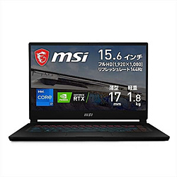 MSI Stealth-15M-B12UE-012JP ゲーミングノートパソコン Stealth 15M B12U コアブラック