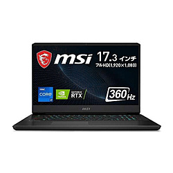 MSI Vector-GP76-12UGS-838JP ゲーミングノートパソコン Vector GP76 12U ブラック [17.3型 /Windows11 Home /intel Core i7 /メモリ:16GB /SSD:1TB /Officeソフトなし /日本語版キーボード /2022年6月モデル]