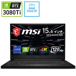 MSI GS66-12UHS-295JP ゲーミングノートパソコン Stealth GS66 12U コアブラック [15.6型 /Windows11 Pro /intel Core i9 /メモリ:32GB /SSD:1TB /Officeソフトなし /日本語版キーボード /2022年8月モデル]