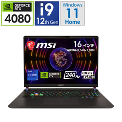 MSI Vector-GP68HX-12VH-779JP ゲーミングノートパソコン Vector GP68 HX 12V コスモスグレイ