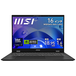 MSI ノートパソコン Prestige 16 AI Studio B1V ステラグレイ Prestige-16-AI-Studio-B1VFG-4079JP