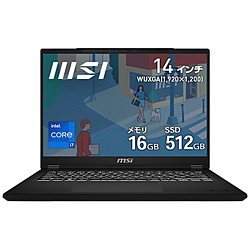 MSI ノートパソコン Modern 14 H D13M クラシックブラック Modern-14-H-D13MG-4129JP