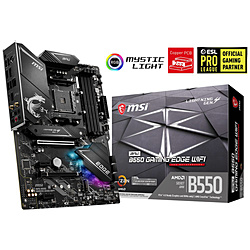 MSI ゲーミングマザーボード MPG B550 GAMING EDGE WIFI [ATX /Socket AM4]