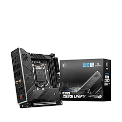 MSI マザーボード MEG Z590I UNIFY [MiniITX /LGA1200]