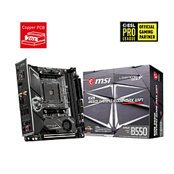 MSI MPG B550I GAMING EDGE MAX WIFI MPGB550IGAMINGEDGEMAXWIFI