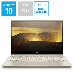 HP ノートパソコン ENVY 13-ah0038TU シルクゴールド 4QM75PA-AAAA [13.3型 /Windows10 Pro /intel Core i5 /無し /メモリ:8GB /SSD:512GB /2018年8月モデル]