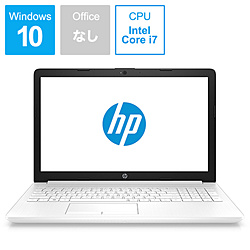 HP 15-da0058TU ピュアホワイト 4QM64PA-AAAA [15.6型 /Windows10 Home /intel Core i7 /無し /メモリ:8GB]