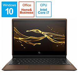HP ノートパソコン Spectre Folio 13-ak0017TU-OHB 5XN28PA-AAAA [13.3型 /Windows10 Home /intel Core i7 /Office HomeandBusiness /メモリ:8GB /SSD:512GB /2018年12月モデル]
