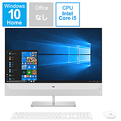 HP 6DU71AA-AAAD デスクトップパソコン Pavilion All-in-One 27-xa0000 [27型 /Windows10 Home /intel Core i5 /メモリ:8GB /HDD:1TB /SSD:256GB /無し /2019年10月モデル]