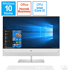 HP 6DU71AA-AAAE デスクトップパソコン Pavilion All-in-One 27-xa0000 [27型 /intel Core i5 /メモリ:8GB /HDD:1TB /SSD:256GB /2019年10月モデル]