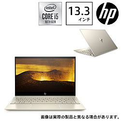 HP ノートパソコン ENVY 13-aq1000 G1モデル ルミナスゴールド 8DP62PA-AAAA [13.3型 /Windows10 Home /intel Core i5 /無し /メモリ:8GB /SSD:512GB /2019年11月モデル]