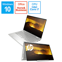HP ノートパソコン ENVY x360 15-ed0000 ナチュラルシルバー 18K50PA-AAAB [15.6型 /Windows10 Home /intel Core i7 /メモリ:16GB /SSD:512GB /Office HomeandBusiness /2020年10月モデル]