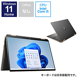 HP ノートパソコン HP Spectre x360 14-ea0000 アッシュブラック 54K09PA-AAAA [13.5型 /Windows11 Home /intel Core i5 /メモリ:8GB /Optane:32GB /SSD:512GB /無し /日本語版キーボード /2022年4月モデル]