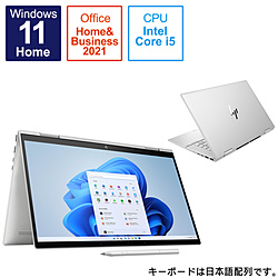 HP ノートパソコン ENVY x360 ナチュラルシルバー 6G656PA-AAAB [15.6型 /Windows11 Home /intel Core i5 /メモリ:16GB /SSD:512GB /Office Home and Business /日本語版キーボード /2022年10月モデル]