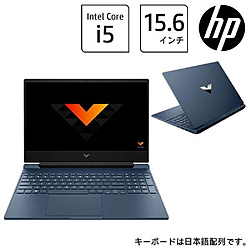 HP 6L1K0PA-AAAJ ゲーミングノートパソコン Victus15-fa0000 パフォーマンスブルー [15.6型 /Windows11 Home /intel Core i5 /メモリ:16GB /SSD:512GB /Officeソフトなし /日本語版キーボード /2022年11月モデル]