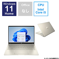 HP ノートパソコン HP Pav Plus Laptop14 ウォームゴールド 7H9X5PA-AAAA [14.0型 /Windows11 Home /intel Core i5 /メモリ:16GB /SSD:512GB /無し /日本語版キーボード /2023年2月モデル]