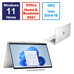 HP ノートパソコン HP ENVY x360 15-fe0000 G1モデル ナチュラルシルバー 832Q5PA-AAAB