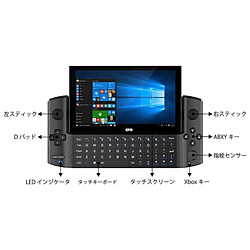 GPD WIN 3(1195G7 Black) ゲーミングモバイルパソコン ブラック [5.5型 /Windows10 Home /intel Core i7 /メモリ:16GB /SSD:1TB /Officeソフトなし /日本語版キーボード /2021年10月モデル]