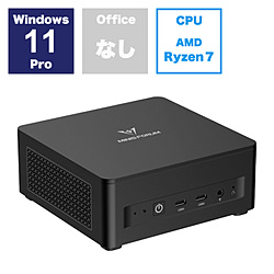 MINISFORUM UM773XTX-32/512-W11Pro(7735HS) デスクトップパソコン UM773XTX [モニター無し /AMD Ryzen7 /メモリ:32GB /SSD:512GB /2023年12月モデル]