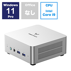MINISFORUM UN1290W-32/1T-W11Pro(12900HK) デスクトップパソコン UN1290W [モニター無し /intel Core i9 /メモリ:32GB /SSD:1TB /2024年5月モデル]