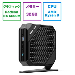MINISFORUM HX99G-32/512-W11Pro(6900HX+6600M) ゲーミングデスクトップパソコン HX99G