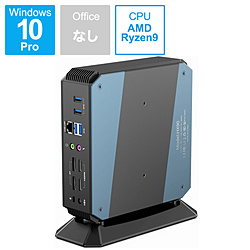 MINISFORUM HX90-32/512-W10Pro(5900HX) デスクトップパソコン HX90 [モニター無し /AMD Ryzen9 /メモリ:32GB /SSD:512GB /2021年11月モデル]