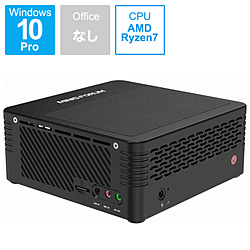 MINISFORUM X500-16/512-W10Pro(5700G) デスクトップパソコン X500 [モニター無し /AMD Ryzen7 /メモリ:16GB /SSD:512GB /2021年10月モデル]