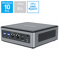 MINISFORUM HM80-16/512-W10Pro(4800U) デスクトップパソコン HM80 [モニター無し /AMD Ryzen7 /メモリ:16GB /SSD:512GB /2021年10月モデル]
