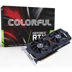 NVIDIA GeForce RTX 2060搭載 Colorful GeForce RTX 2060 6G ColorfulGeForceRTX20606G