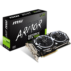 NVIDIA GeForce GTX 1060搭載 PCI-Express MSI GeForce GTX 1060 ARMOR 3G OCV1