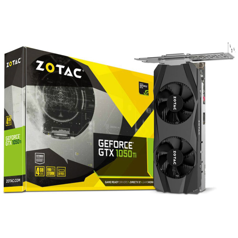ZOTAC GeForce GTX 1050 Ti 4GB LP